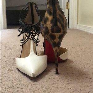 Christian Louboutin cheetah Heels
